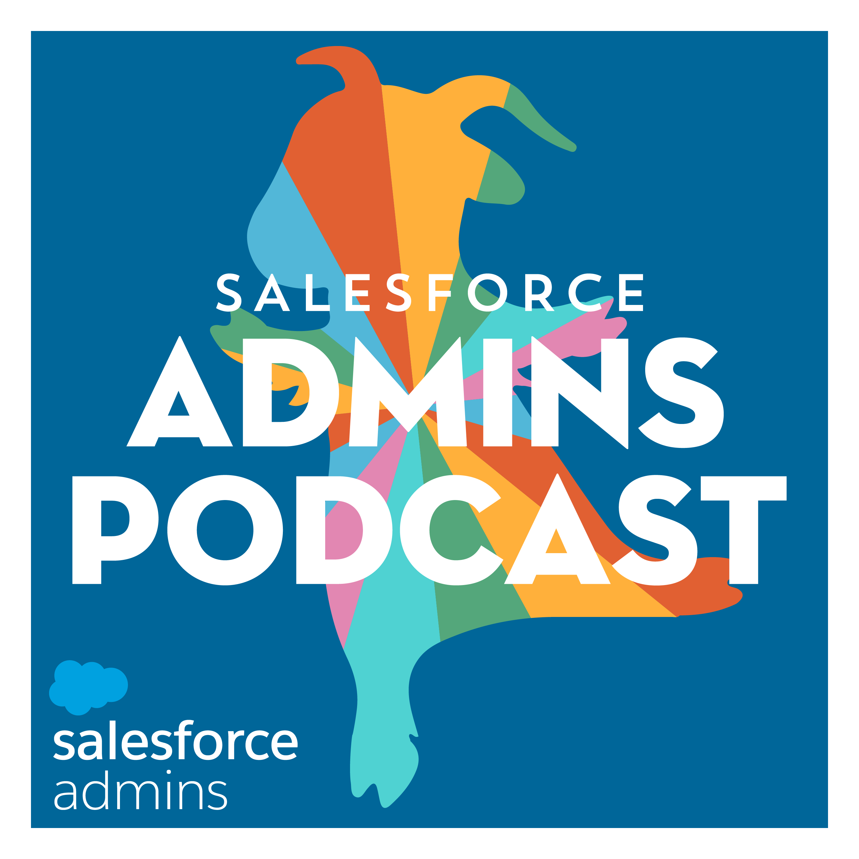 Cover art for the Salesforce Admins podcast episode with Kacie Molina
